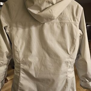 The North Face Light Tan Hooded Jacket
